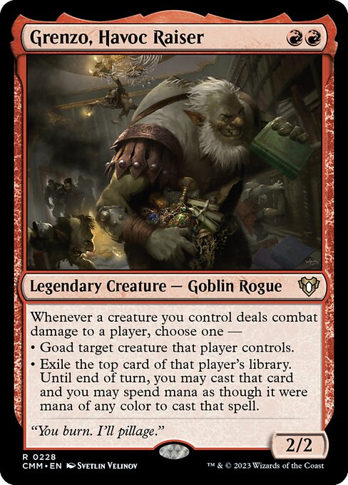 CMM: Grenzo, Havoc Raiser (Foil)