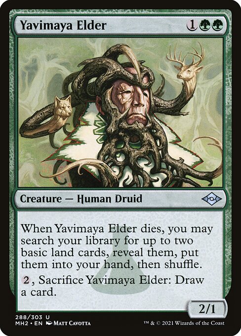 MH2: Yavimaya Elder (Foil Etched)
