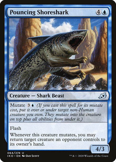 IKO: Pouncing Shoreshark (Foil)