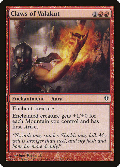 WWK: Claws of Valakut (Foil)