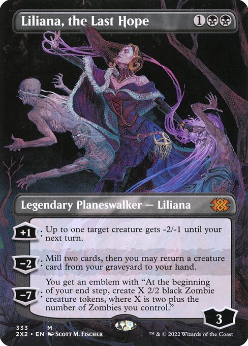 2X2: Liliana, the Last Hope (Borderless) (Foil)