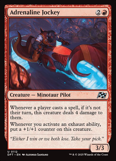 DFT: Adrenaline Jockey (Foil)