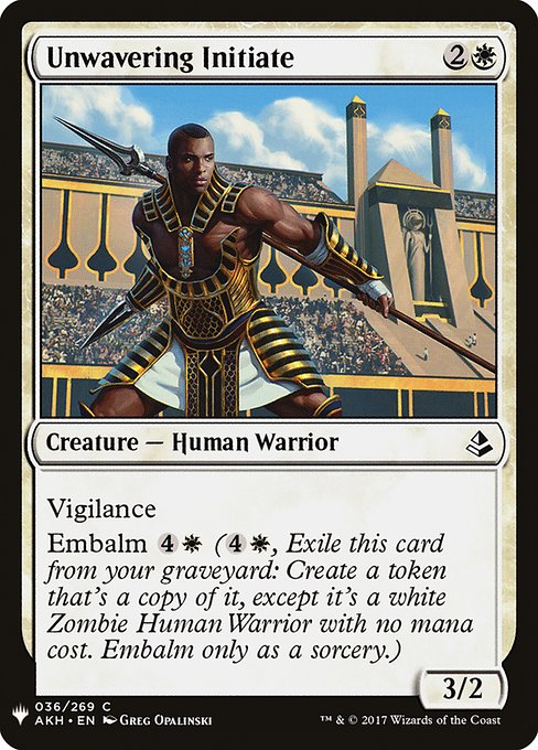 PLST: Unwavering Initiate