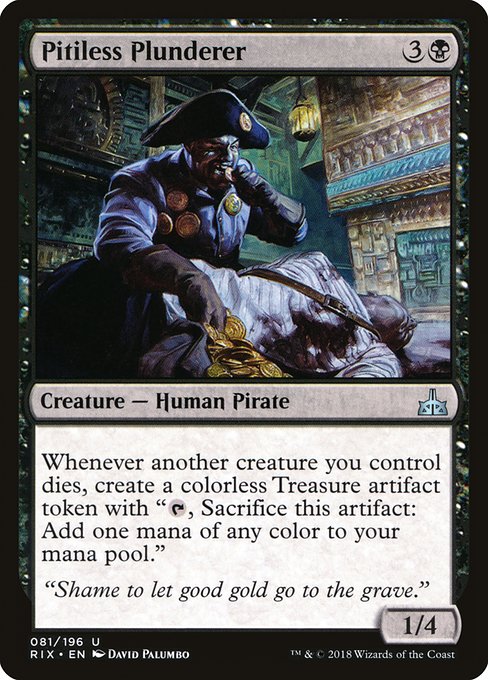 RIX: Pitiless Plunderer (Foil)