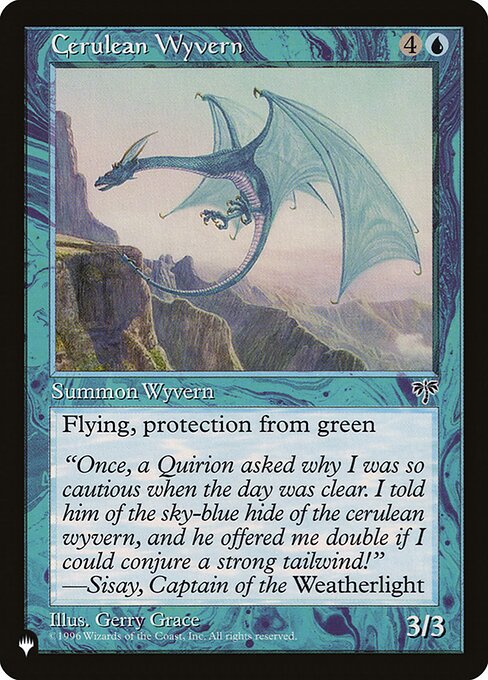 PLST: Cerulean Wyvern
