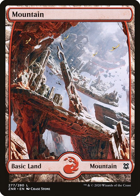 ZNR: Mountain (277) - Full Art