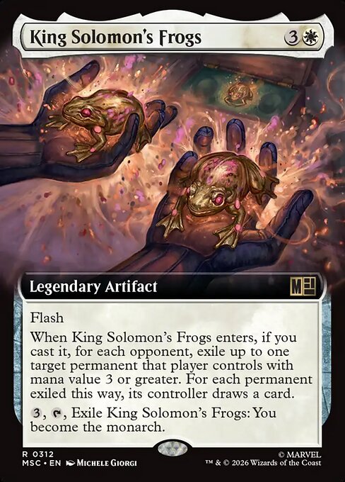 MSC: King Solomon's Frogs (Extended Art)