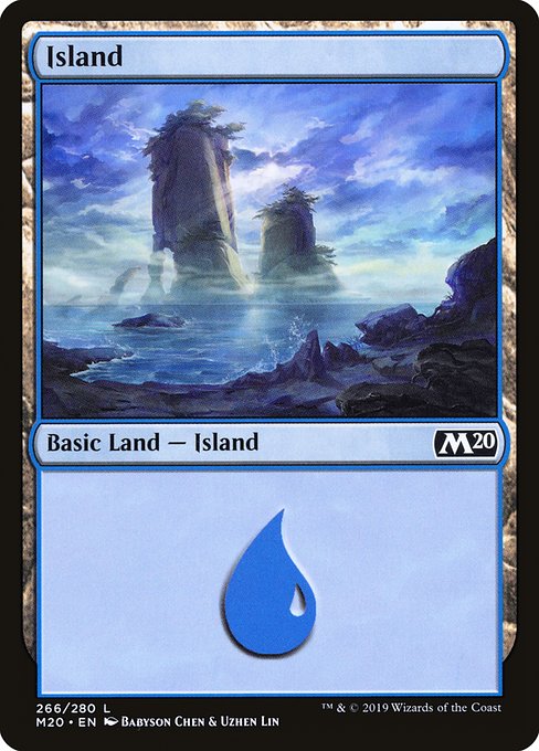 M20: Island (266) (Foil)