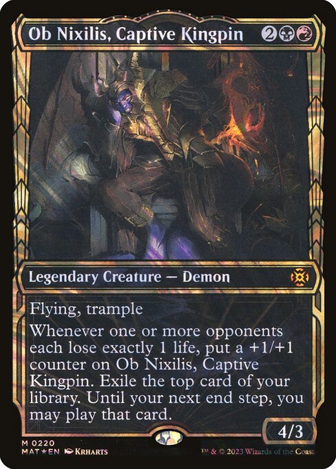 MAT: Ob Nixilis, Captive Kingpin (Halo Foil)