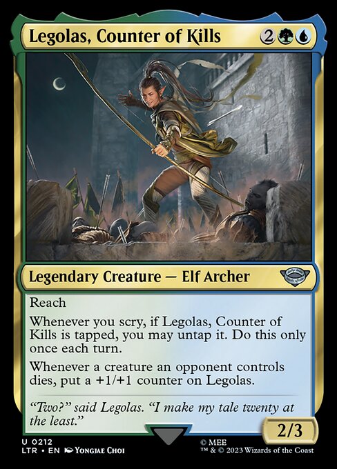 LTR: Legolas, Counter of Kills