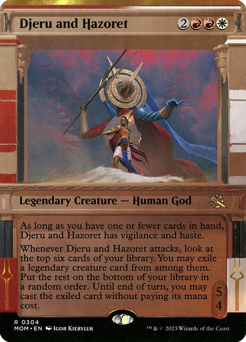 MOM: Djeru and Hazoret (Showcase) (Foil)