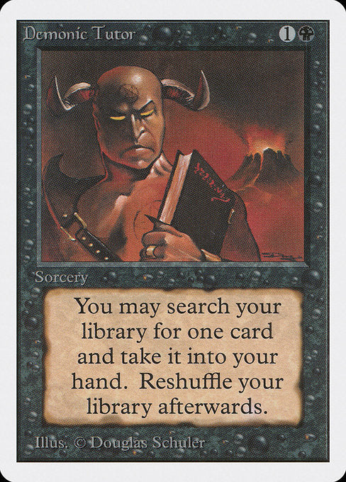 2ED: Demonic Tutor
