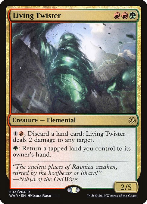 WAR: Living Twister (Foil)