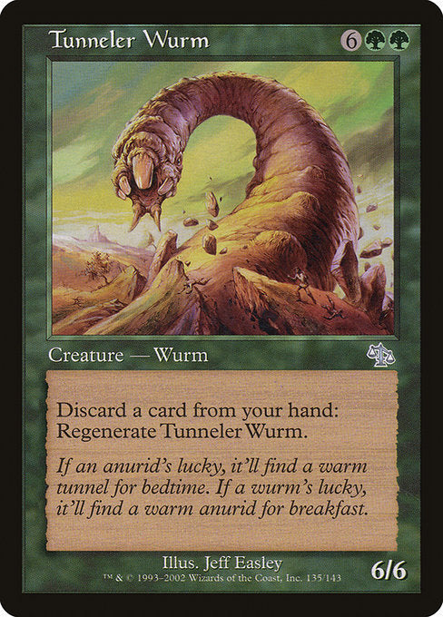 JUD: Tunneler Wurm (Foil)