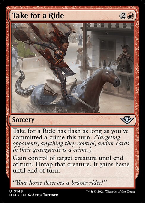 OTJ: Take for a Ride (Foil)