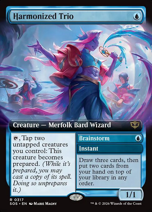 SOS: Harmonized Trio (Extended Art) (Foil)