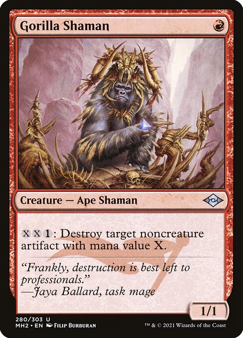 MH2: Gorilla Shaman (Foil Etched)