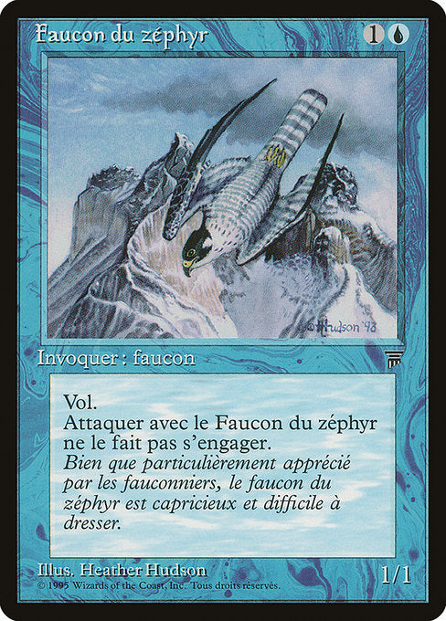 REN: Zephyr Falcon (French) - "Faucon du zephyr"