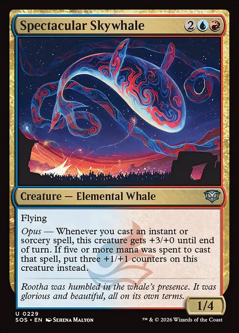 SOS: Spectacular Skywhale