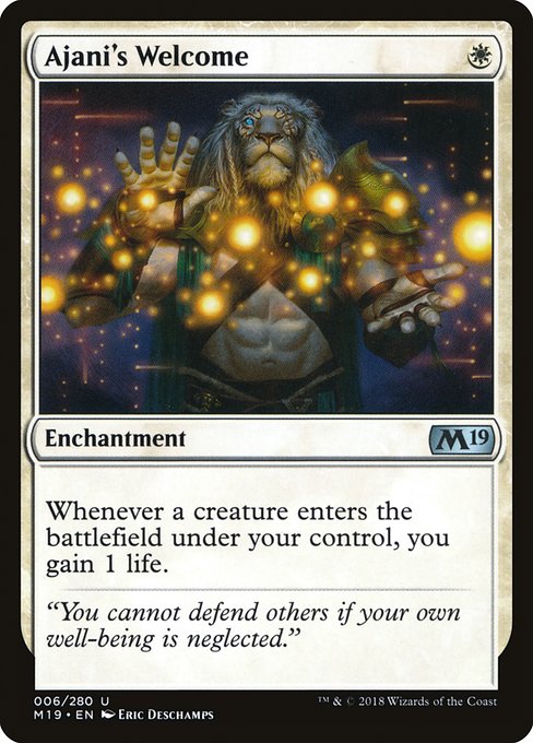 M19: Ajani's Welcome (Foil)