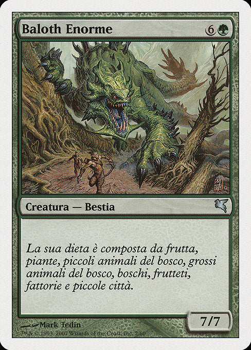 PSAL: Enormous Baloth (Italian) - "Baloth Enorme" (K2)