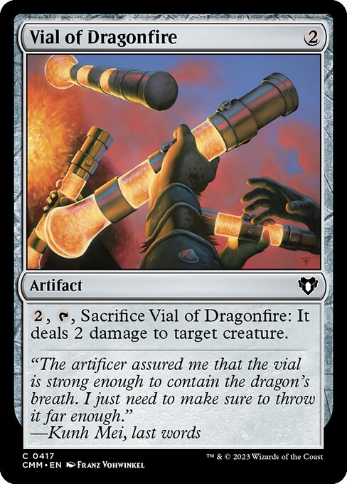 CMM: Vial of Dragonfire (Foil)