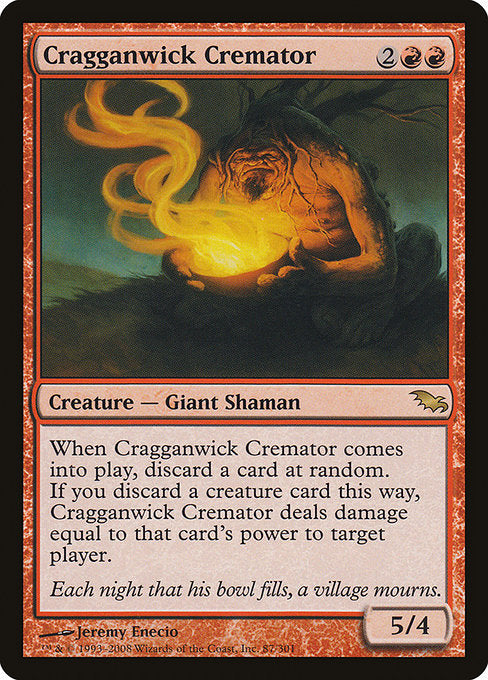SHM: Cragganwick Cremator (Foil)