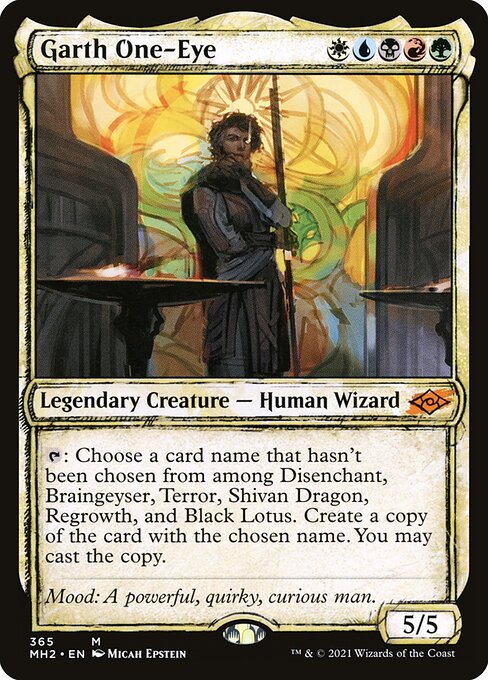 MH2: Garth One-Eye (Showcase) (Foil)