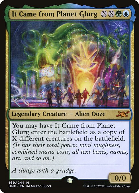 UNF: It Came from Planet Glurg (Foil)