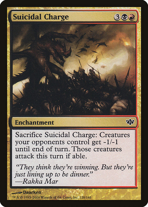 CON: Suicidal Charge