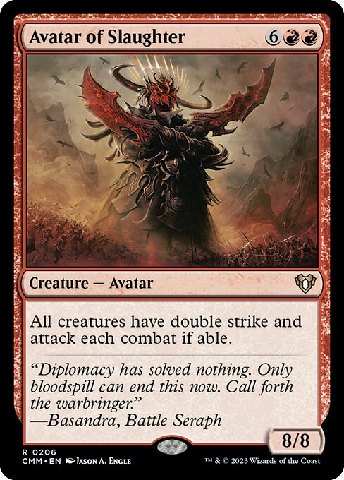 CMM: Avatar of Slaughter (Foil)