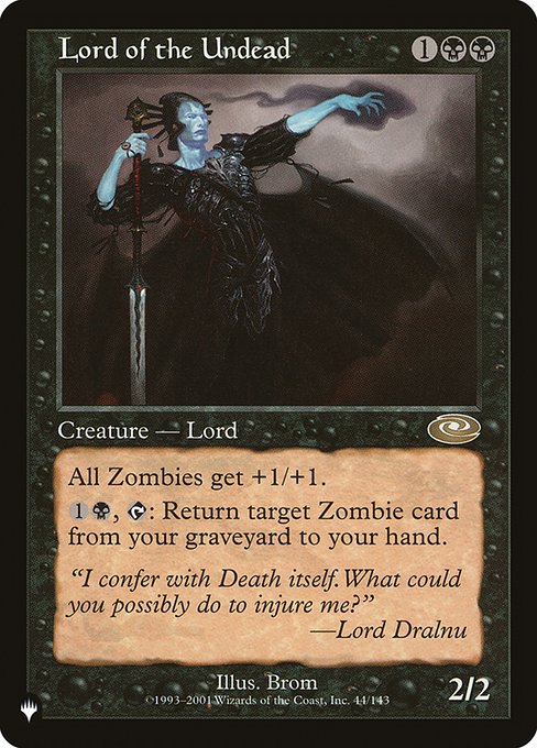 PLST: Lord of the Undead