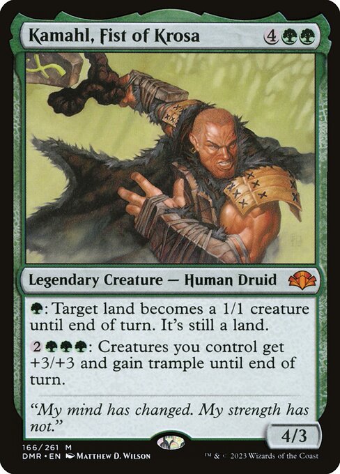 DMR: Kamahl, Fist of Krosa (Foil)