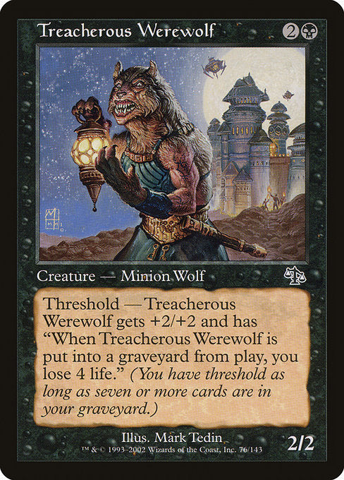 JUD: Treacherous Werewolf (Foil)