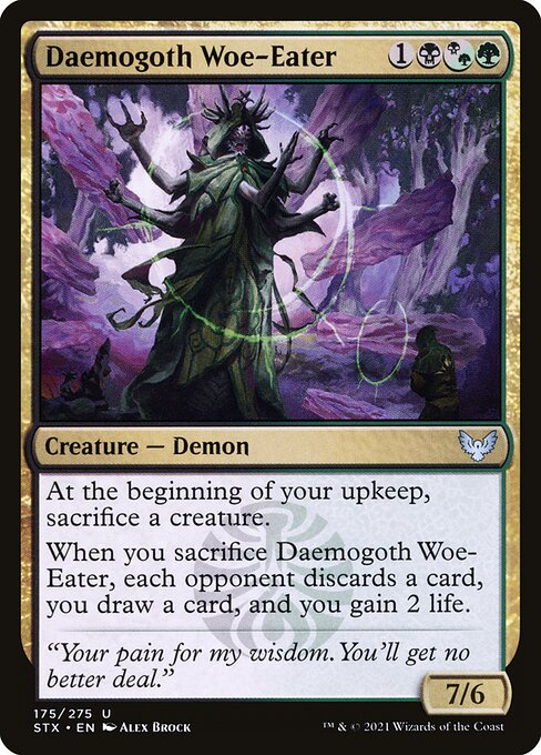 STX: Daemogoth Woe-Eater (Foil)