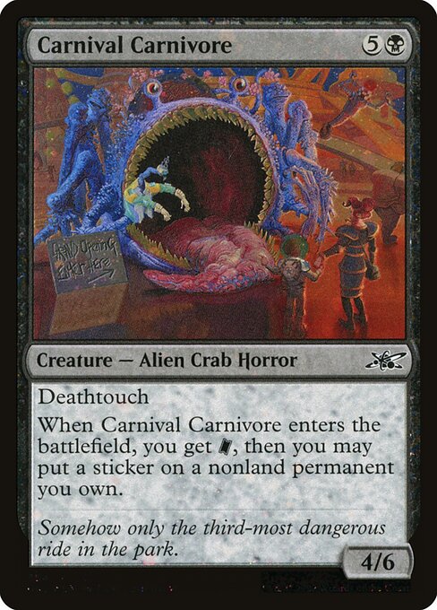 UNF: Carnival Carnivore (Galaxy Foil)