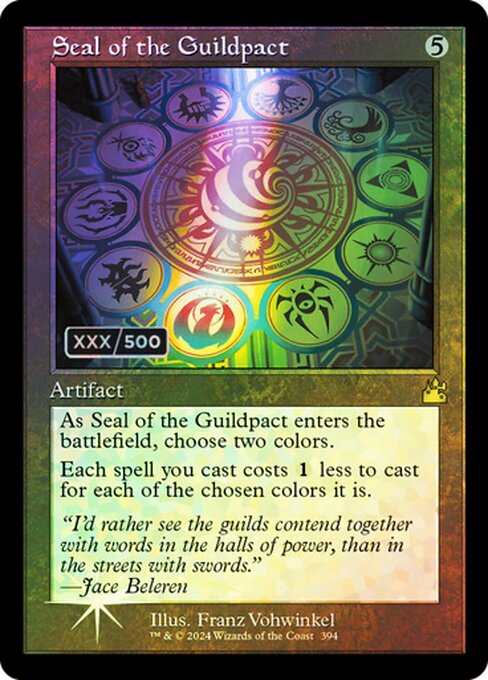 RVR: Seal of the Guildpact (Retro Frame) (Serial Numbered) (Foil)
