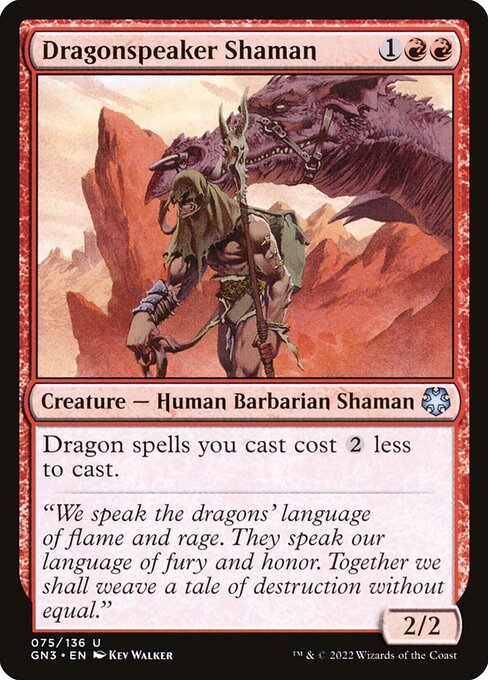 GN3: Dragonspeaker Shaman
