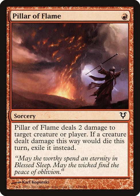 AVR: Pillar of Flame