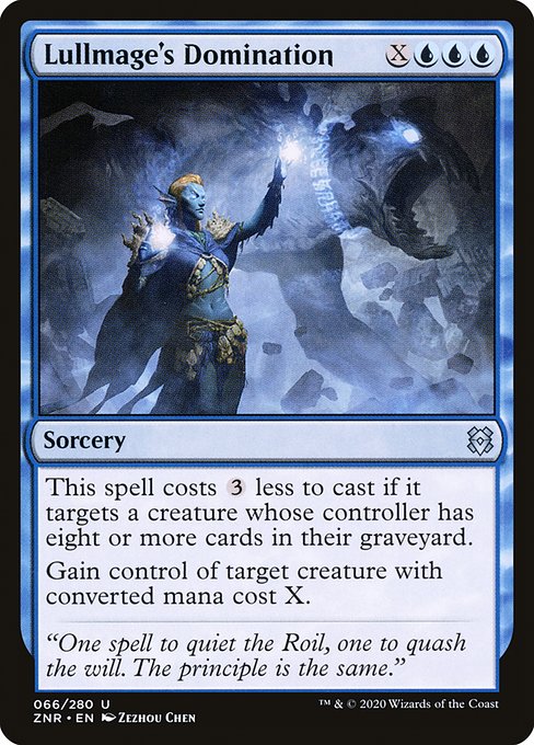 ZNR: Lullmage's Domination (Foil)