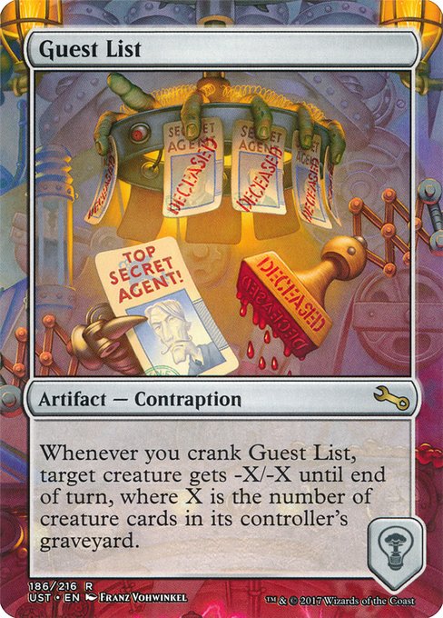 UST: Guest List