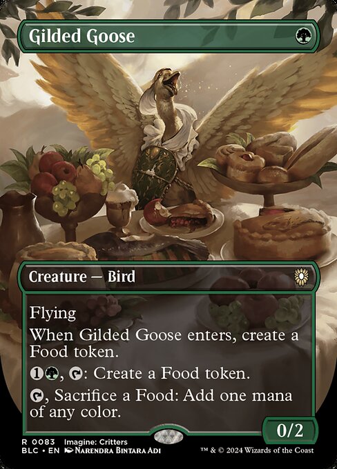 BLC: Gilded Goose (Borderless) (Foil)