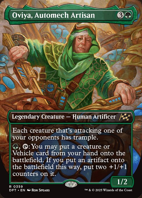 DFT: Oviya, Automech Artisan (Borderless) (Foil)