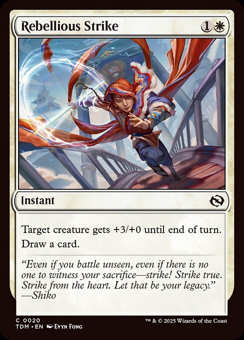 TDM: Rebellious Strike (Foil)