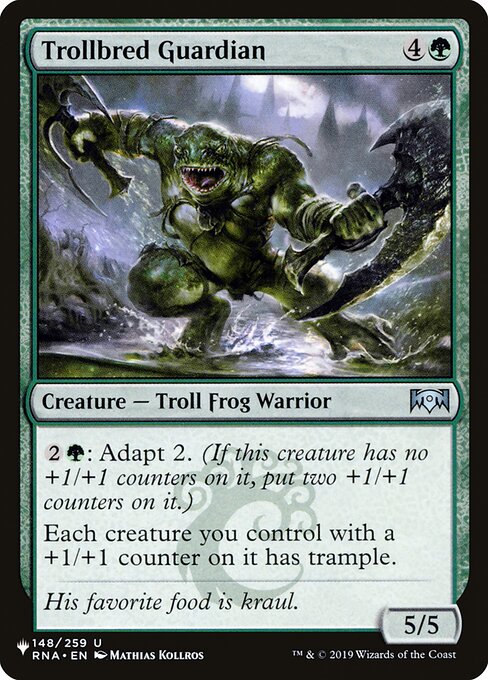 PLST: Trollbred Guardian