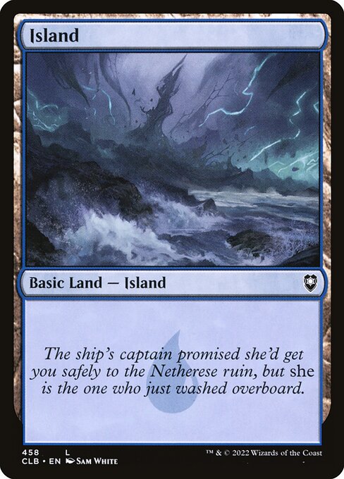 CLB: Island (458) (Foil)