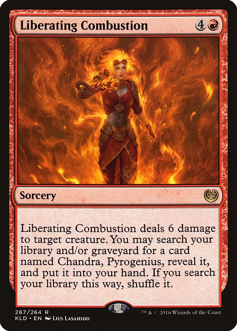 KLD: Liberating Combustion