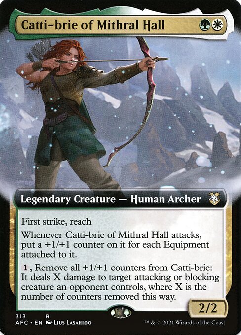 AFC: Catti-brie of Mithral Hall (Extended Art)