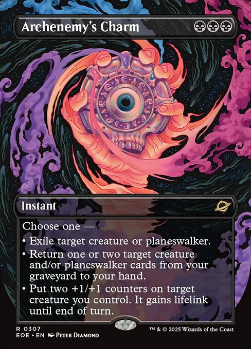 EOE: Archenemy's Charm (Borderless) (Foil)