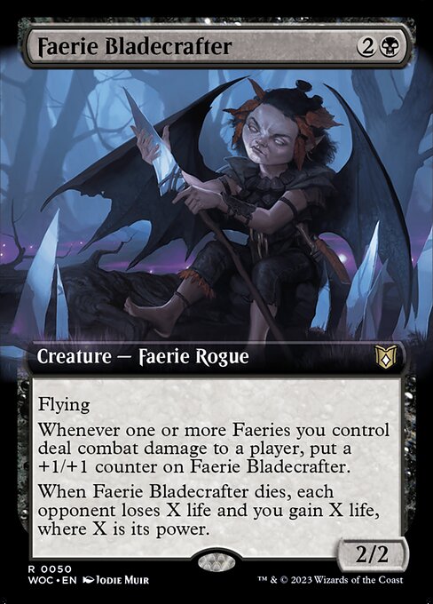WOC: Faerie Bladecrafter (Extended Art)